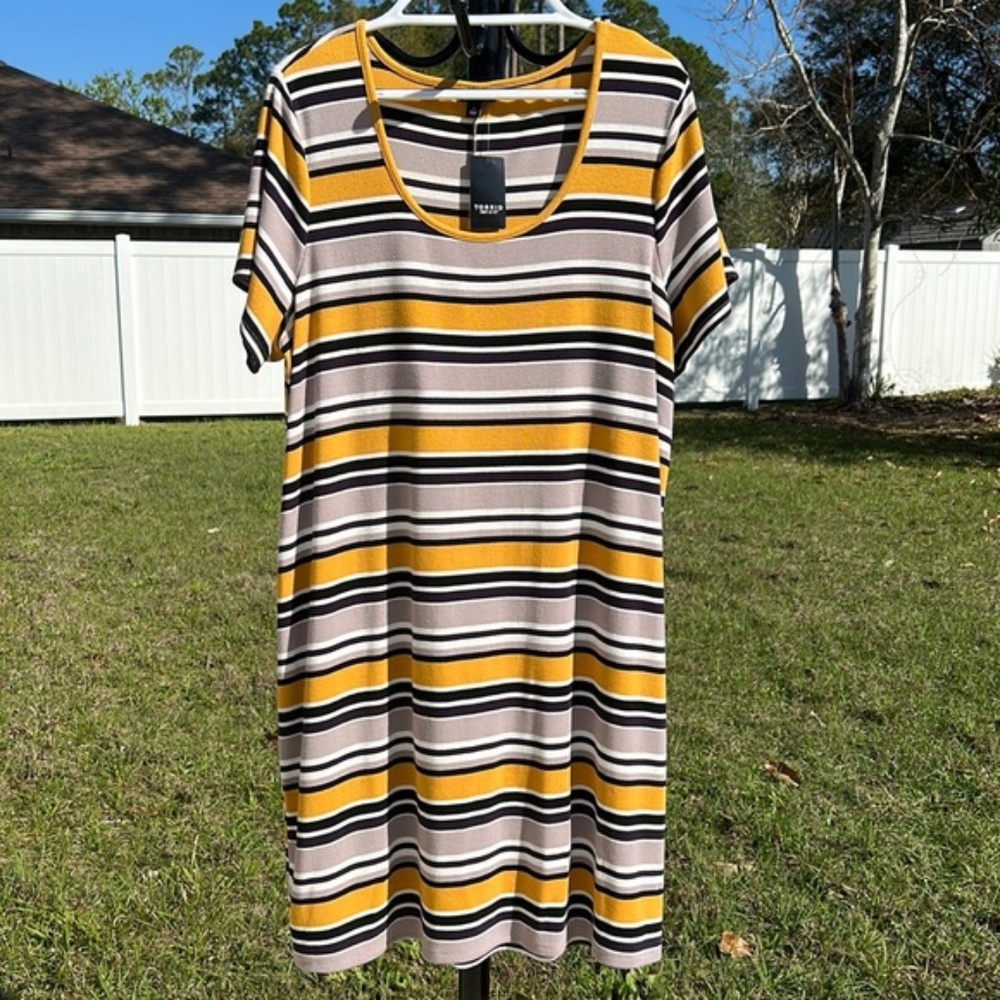 ~eN New Torrid ribbed t-shirt dress